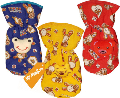 

My Newborn Premium Range Basic Use with Cute Teddy-Cotton Feeding Bottle Cover(Mutlicolour