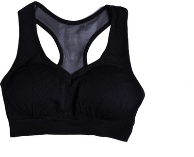 heavily padded sports bra
