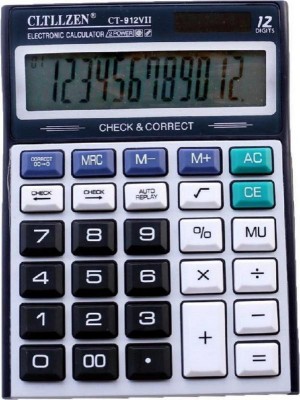 26% OFF on CITIZEN CT-912VII Basic Calculator(12 Digit) on Flipkart |  