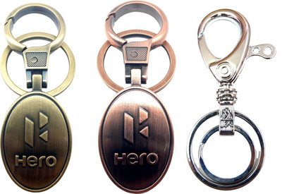 

City Choice Combo of Hero Bike Hook Locking Key Chain(Multicolor)
