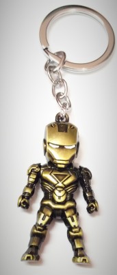 

RB Iron Man 3D Key Chain(Gold)