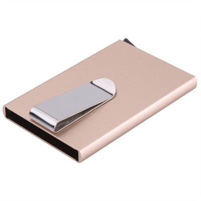 

House of Quirk 6 Card Holder(Set of 1, Gold)