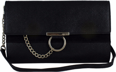 

Nine West Party Black Clutch