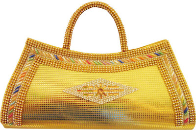 

KAMALI Casual Gold Clutch