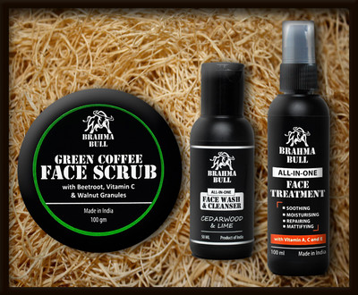 

Brahma Bull Face Care Kit(Set of 3)
