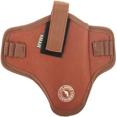 

SHAH 32 Bore Revolver & Pistol Cover (brown) Racquet Carry Case/Cover Free Size(Brown)