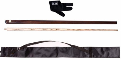 

KBA Combo of jonh paris half normal joint glossy snooker n pool cue with cue cover n glove KBAC36 Pool Cue Stick(Wooden)