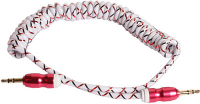 

Callmate Bunjee Cable AUX Cable(Red)