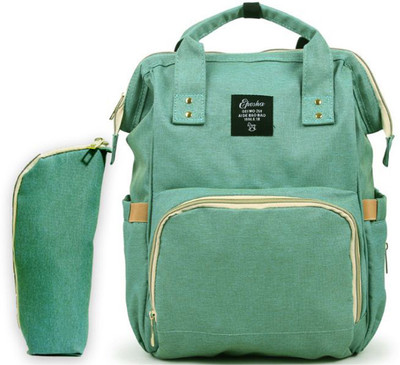 

Babymoon Multifunctonal Upgrade Version Unisex Large Capacity Premium Mother Bags with Insulated Pockets Diaper Bags Backpack Backpack Diaper Bag(Deep Turquoise)
