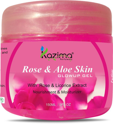 

KAZIMA Rose & Aloe Skin GLOWUP GEL (150ml)(150 ml)
