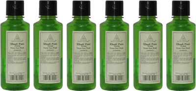 

KHADI PURE GRAMODYOG HERBAL NEEM FACE WASH-PACK OF 6 Face Wash(1260 ml)