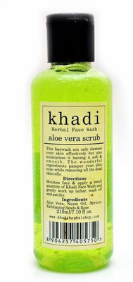 

Vagad's Aloe Vera Scrub Face Wash(210 ml)