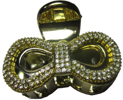 

Manolima Metallic Gold Hair Clutcher Hair Claw(Gold)