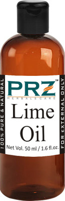 

PRZ Lime Essential Oil (50ML) - Pure Natural Aromatherapy & Therapeutic Grade Oil For Skin Care & Hair Care Hair Oil(50 ml)