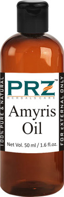 

PRZ Amyris Essential Oil (50ML) - Pure Natural & Undiluted For Skin Care & Hair Care Hair Oil(50 ml)