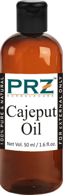 

PRZ Cajeput Essential Oil (50ML) - Pure Natural & Therapeutic Grade Oil For Skin Care & Hair Care Hair Oil(50 ml)