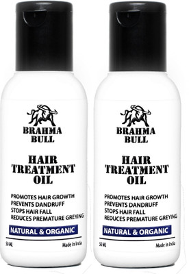 

Brahma Bull Hair Treatment Oil (Pack of 2) Hair Oil(100 ml)