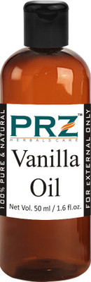 

PRZ Vanilla Essential Oil (50ML) - Pure Natural & Undiluted For Skin Care & Hair Care Hair Oil(50 ml)