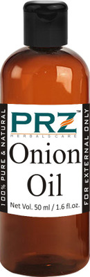 

PRZ Onion Cold Pressed Carrier Oil (50ML) - Pure Natural & Therapeutic Grade Oil For Skin Care & Hair ReGrowth Hair Oil(50 ml)