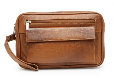 

Teakwood Hand-held Bag(Brown)