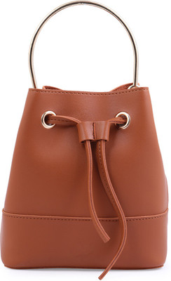 

Spanglers Hand-held Bag(Brown)