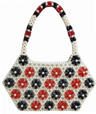 

Rosy Hand-held Bag(Black, Red)