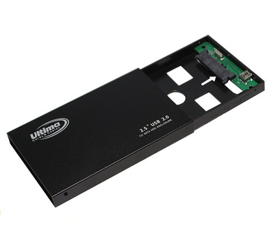 

UltimaCords&Cables ULTIMa USB 2.0 SATA 2.5-inch with tray Laptop Portable External Harddisk Casing (Black) 2.5 inch Extenal Hard disk case(For SATA, Multicolor)
