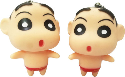 

Toy Mela Shinchan Big Head Action Figure 7-8 cms Keychain / Keyrings - Smart Buy Key Chain