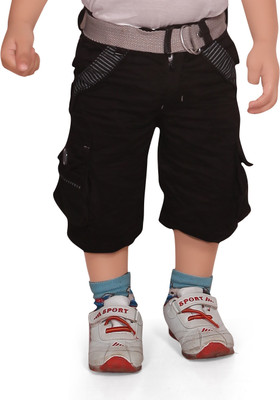 ADBUCKS Three Fourth For Boys(Black Pack of 1)