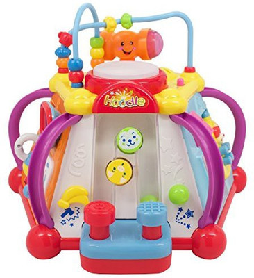 

Techege Toys Happy Small World Learn'N'Play Kids Fun Cooperative Game Share The Joy Great Gift Fun Lights And Sounds By(Multicolor)