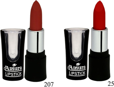 

AMURA A-100 Smart Look LipStick Set of 2(207, 25, 4.5 g)