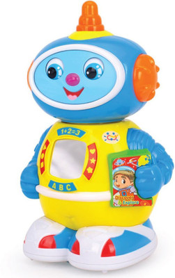 

Zest 4 Toyz Space Doctor Robot 360 Rotating Robot Musical Walk Lighten Electronic Toy(Multicolor)