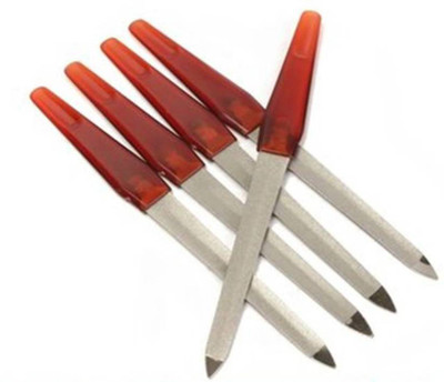 

Babji 5Pcs Metal Double Sided Nail File Stainless Steel Manicure Pedicure Files(Set of 5)