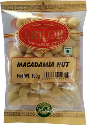 

MilTop Macadamia Nuts 100gm Macadamia Nuts(100 g, Pouch)