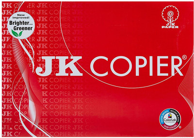 JK Copier unruled A4 Copy Paper(Set of 1, White) available at flipkart for Rs.250