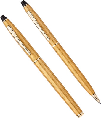 

submarine Criss Full Gold (Roller & Ball Point) Pen Gift Set(Pack of 2)