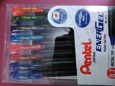 

Cello pentel Energel gel Gel Pen(Pack of 8)