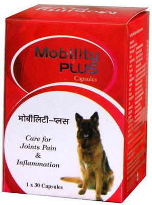 

Wuff Wuff Mobility Plus 30 capsules Pet Health Supplements(30 Pieces)