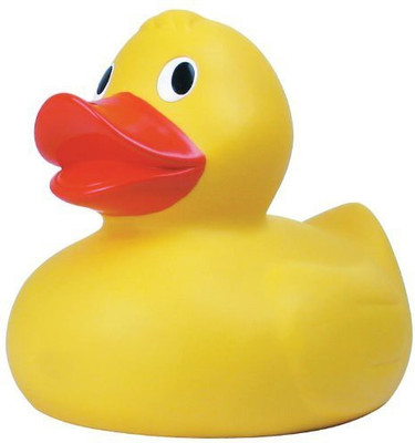 

ROYAL PET Bath Duck For Pet/Human Child (Yellow) | Plastic Rubber Toy For Dog