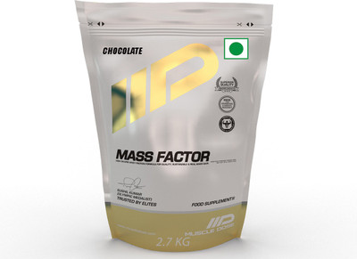 

MUSCLEDOSE Mass Factor Weight Gainers/Mass Gainers(2.7 kg, Chocolate)
