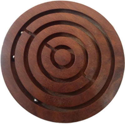 

Khadi Eco Basket Wooden Big Ball Maze Puzzle(1 Pieces)