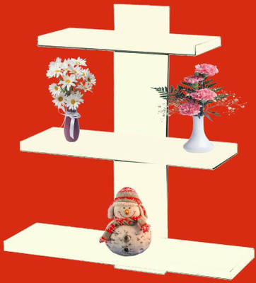 MartCrown 3 tier woo rack shelf Wooden Wall Shelf(Number of Shelves - 3, White) MartCrown 3 tier woo rack shelf Wooden Wall Shelf(Number of Shelves - 3, White)