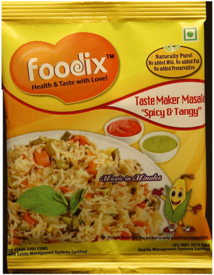 

Foodix Taste Maker Masala Spicy & Tangy - 10g (Pack of 10) 100 g(Pack of 10)