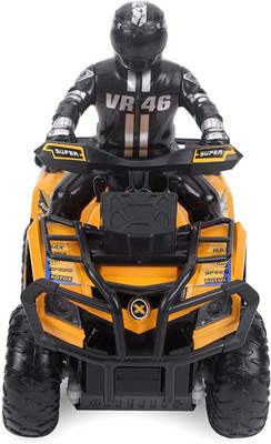 

TOYKIDZ Kratos KIW-002B 1:10 Stunt ATV Desert Bike, Blue(Multicolor)