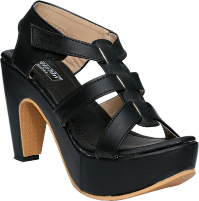 

Dolphin Miles Women Black Heels