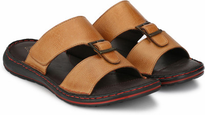 alberto torresi men's leather sandals and floaters