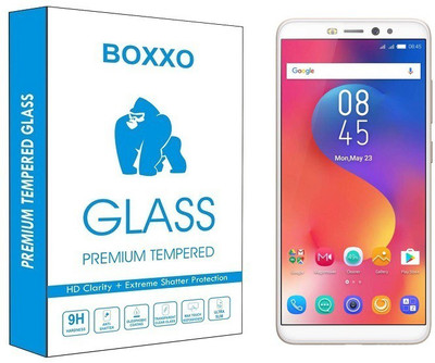 Boxxo Tempered Glass Guard for Infinix Hot S3(Pack of 1)