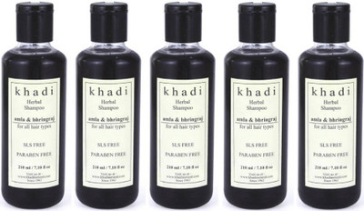 

Khadi Herbal AMLA & BHRINGRAJ SHAMPOO WITH SLS & PARABEN FREE(1050 ml)