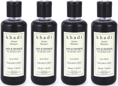 

Khadi Herbal AMLA & BHRINGRAJ SHAMPOO WITH SLS & PARABEN FREE(840 ml)