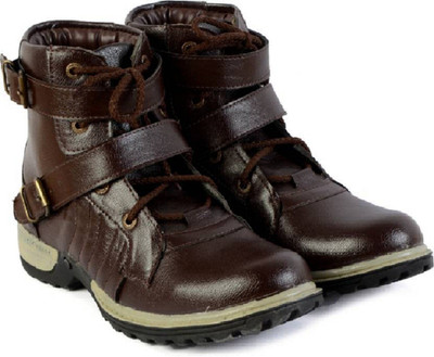 

CoolSwagg Boots For Men(Brown